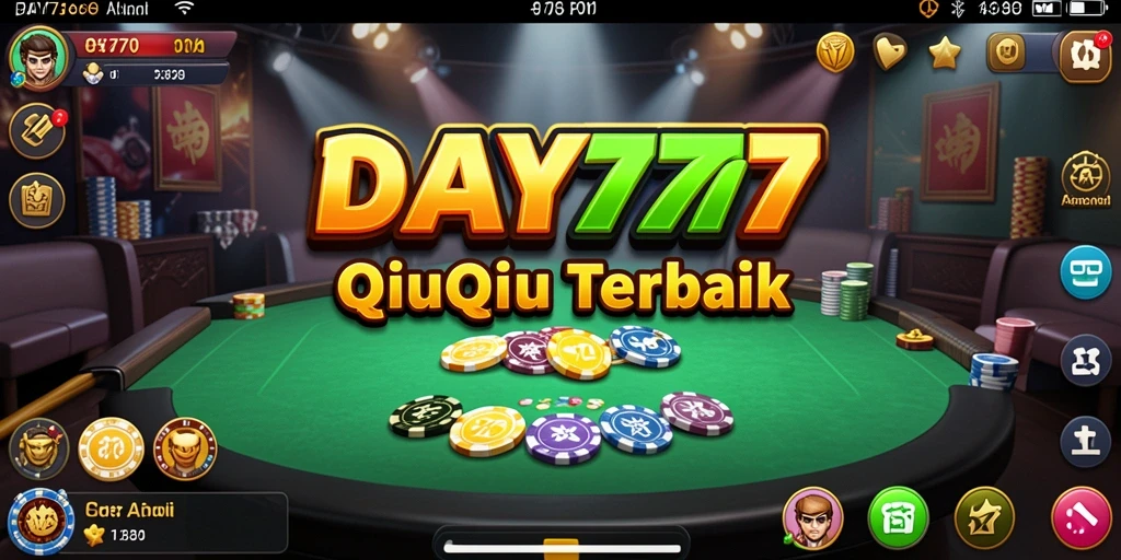 Tampilan gameplay QiuQiu yang menarik di DAY777.