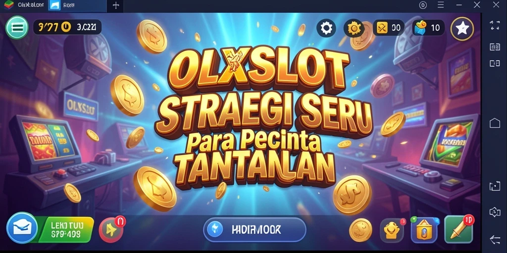 Tampilan gameplay OLXSLOT yang mendebarkan dalam aksi strategi.